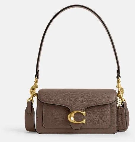 [ANIVER] Bolsa Tabby Shoulder 20 Coach Marrom - coach