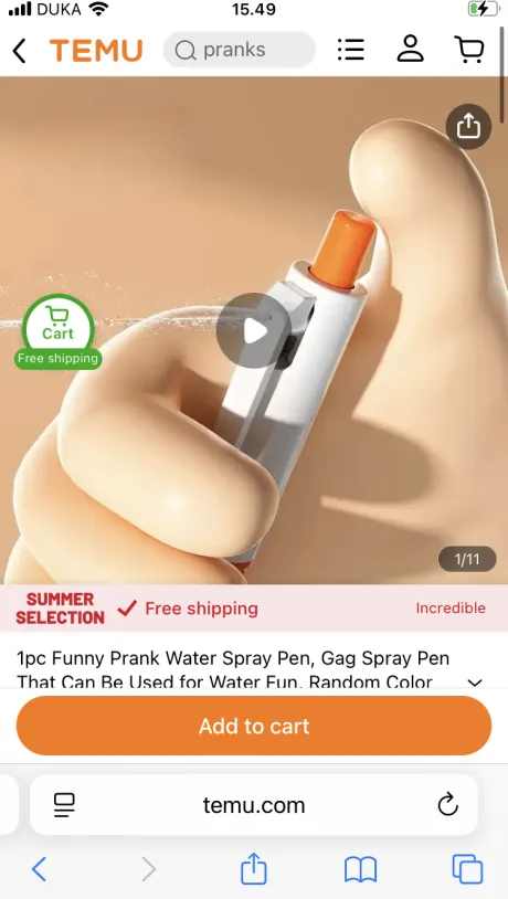 https://www.temu.com/dk-en/1pc-funny-prank-water-spray-pen-gag-spray-pen-that--used-for-water-fun-random--orange-red-white-humorous-prank-props-hilarious-meme-trick-toys-pvc-material-camouflage-glass-covered-random--g-601100556844201.html?_oak_mp_inf=EKn5qImq1ogBGhV1MmRwZnk1ZWlzc2k0NGhoYW9xZ3og1Iam6Pky&thumb_url=https%3A%2F%2Fimg.kwcdn.com%2Fproduct%2Fopen%2F70f9b68dbe144d34bf83c030ee5e725a-goods.jpeg%3FimageView2%2F2%2Fw%2F500%2Fq%2F60%2Fformat%2Fwebp&_web_cover=thumb_url&pic_h=800&pic_w=800&spec_gallery_id=7797406383&refer_page_sn=10032&refer_source=0&freesia_scene=11&_oak_freesia_scene=11&_oak_rec_ext_1=MTM2&refer_page_el_sn=200444&from_rec=1&enable_cache=1&_x_vst_scene=adg&_x_ads_sub_channel=shopping&_x_ns_prz_type=-1&_x_ns_sku_id=17595679627421&_x_ns_gid=601100351292049&_x_ads_channel=google&_x_gmc_account=5076073866&_x_login_type=Google&_x_ads_account=5695467342&_x_ads_set=22096661177&_x_ads_id=178758112248&_x_ads_creative_id=728154410785&_x_ns_source=g&_x_ns_gclid=EAIaIQobChMIj4O898j2jQMVfJdoCR29WyrKEA