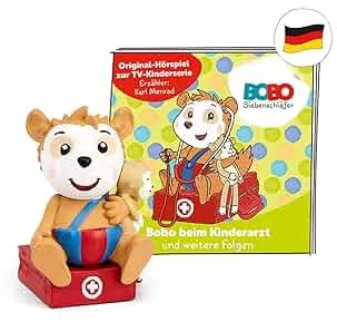 tonies Hörfiguren für Toniebox, Bobo Siebenschläfer – Bobo beim Kinderarzt, Original Hörspiel zur TV-Kinderserie, ab 3 Jahren, Spielzeit ca. 46 Minuten: Amazon.de: Spielzeug