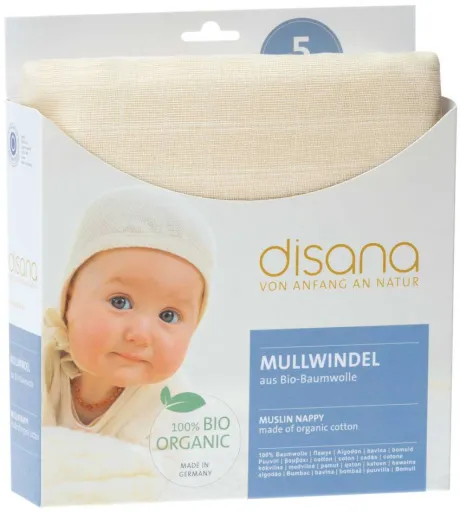 Disana Mullwindel 80x80 cm - 5 Stk.