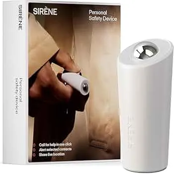 OOONO SIRÈNE - Intelligenter Taschenalarm [MIT APP LIVE-STANDORT] - Persönlicher Alarm für Frauen, Männer & Kinder - Durch Knopfdruck Kontakte im Notfall alarmieren - Sicherheit & Hilfe für Unterwegs : Amazon.de: Baumarkt