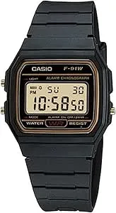 Relógio Masculino Casio Vintage F91WG9QDF, Preto | Amazon.com.br