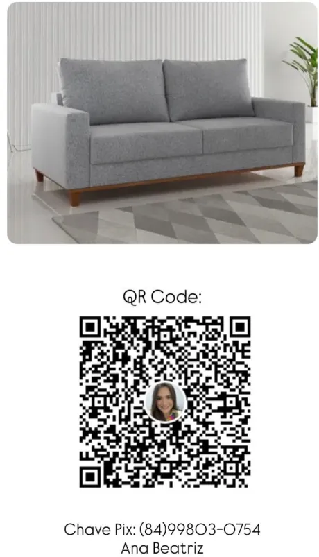Cota da compra do sofá :)