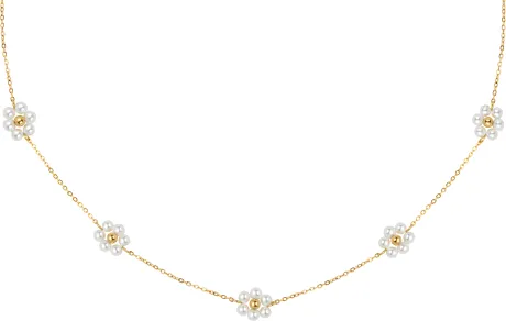 Flourish Necklace Gold – Luamaya (50€)