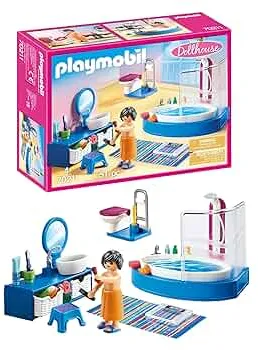 PLAYMOBIL Dollhouse 70211 Badezimmer, Ab 4 Jahren: Amazon.de: Spielzeug