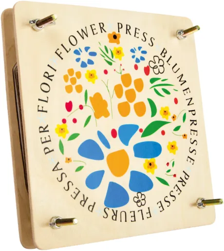 Blumenpresse aus Holz von small foot