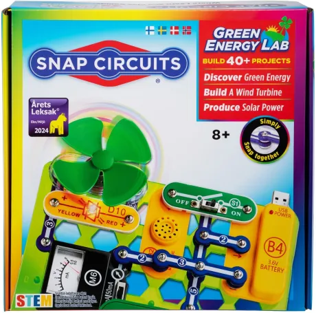 SNAP CIRCUITS GREEN ENERGY LAB SÆT | | Bog & idé