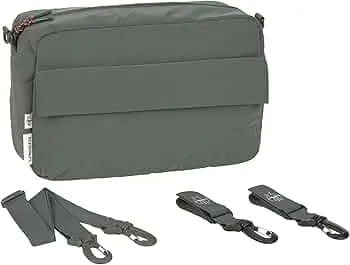 LÄSSIG Baby Pram Organiser, Shoulder Bag, Pram Bag with Pram Attachment/Casual Buggy Organiser Bag, Olive : Amazon.de: Baby Products