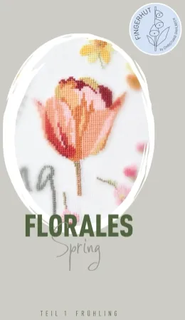 Buch -Florales Teil 1- Kreuzstichmuster - Fingerhut Dahlbeck