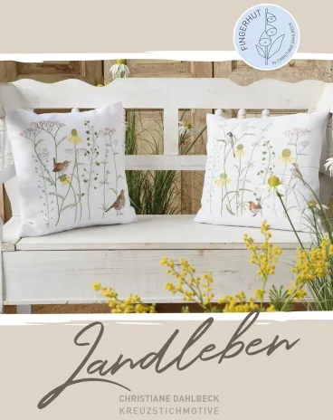 Buch -Landleben- Kreuzstichmuster - Fingerhut Dahlbeck