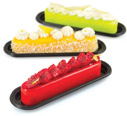 Fashion Eclair 80 - Silikoneform Sæt, Silikomart Professional - BageBixen.dk