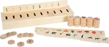small foot Bildersortierbox aus Holz, 60 Verschiedene Bilder zum Sortieren und Entdecken, für Kinder ab 3 Jahren, 12469: Amazon.de: Games