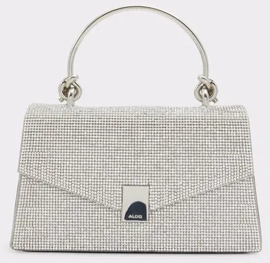 Aldo torbica za nošenje u ruci MIRAMA SYN MIX MAT - srebrna