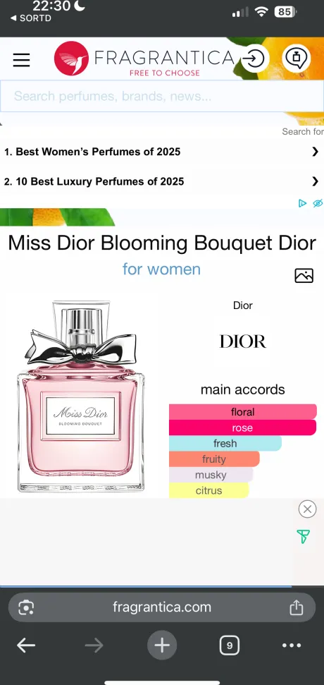 Miss dior blooming bouquet