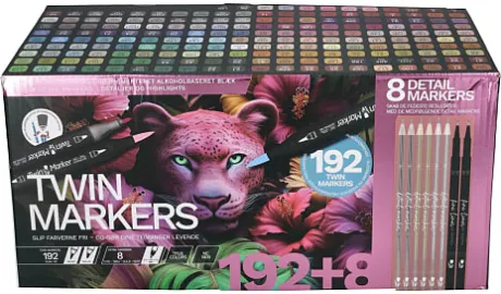 Danpen Twin markers 192 + 8 stk | Køb på Bilka.dk!