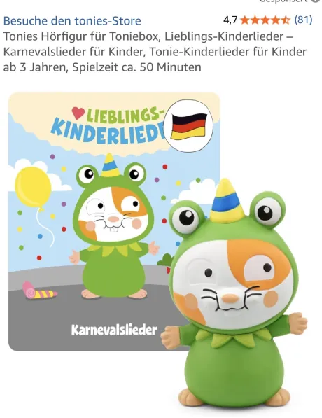 Tonies: Karnevalslieder