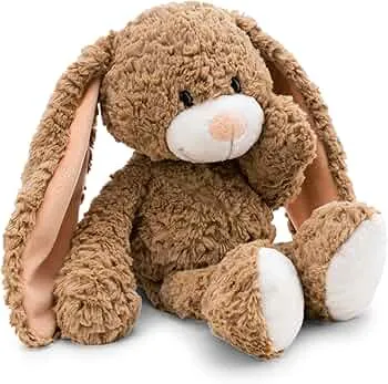 NICI Kuscheltier Hase Lopino 25cm - braun