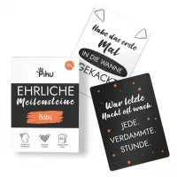 Pihu Karte »Ehrliche Meilensteine - Baby«, Tolles Geschenk zur Geburt - Karten zur Geburt - Geschenk für Eltern - Meilensteinkarten online kaufen | OTTO