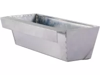 Zink-Blumenkasten für Palettenbau 38 cm x 33,3 cm x 9 cm Silber kaufen bei OBI