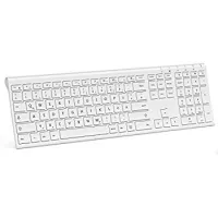 Jelly Comb Kabellose Tastatur, 2,4Ghz Ultra Dünn: Amazon.de: Computer & Zubehör