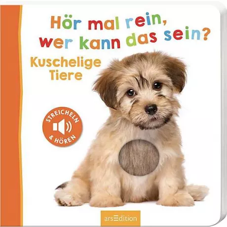 Hör mal rein, wer kann das sein? - Kuschelige Tiere, arsEdition Verlag | myToys